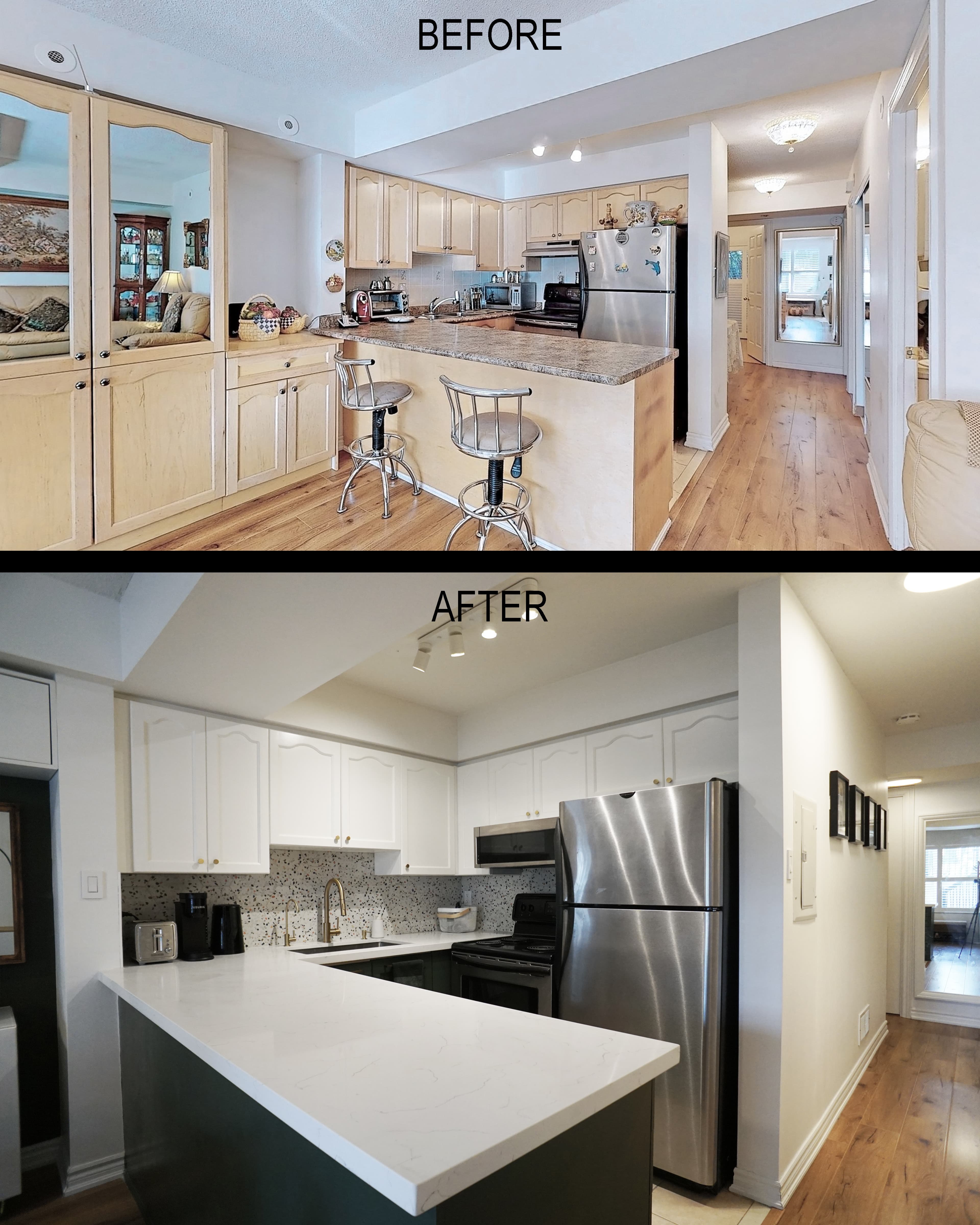 Residential kitchen renovation